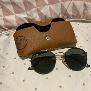 Rayban Double Round Bridge Sunglasses